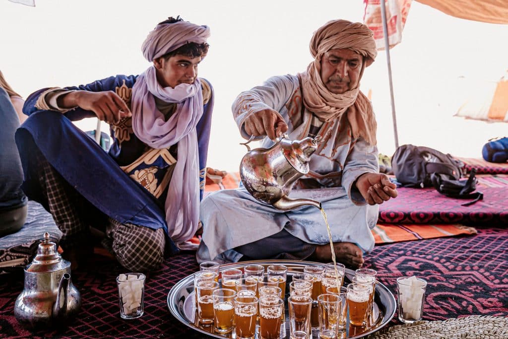 service du the au sahara