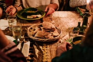 soupe harira repas au camp de depart