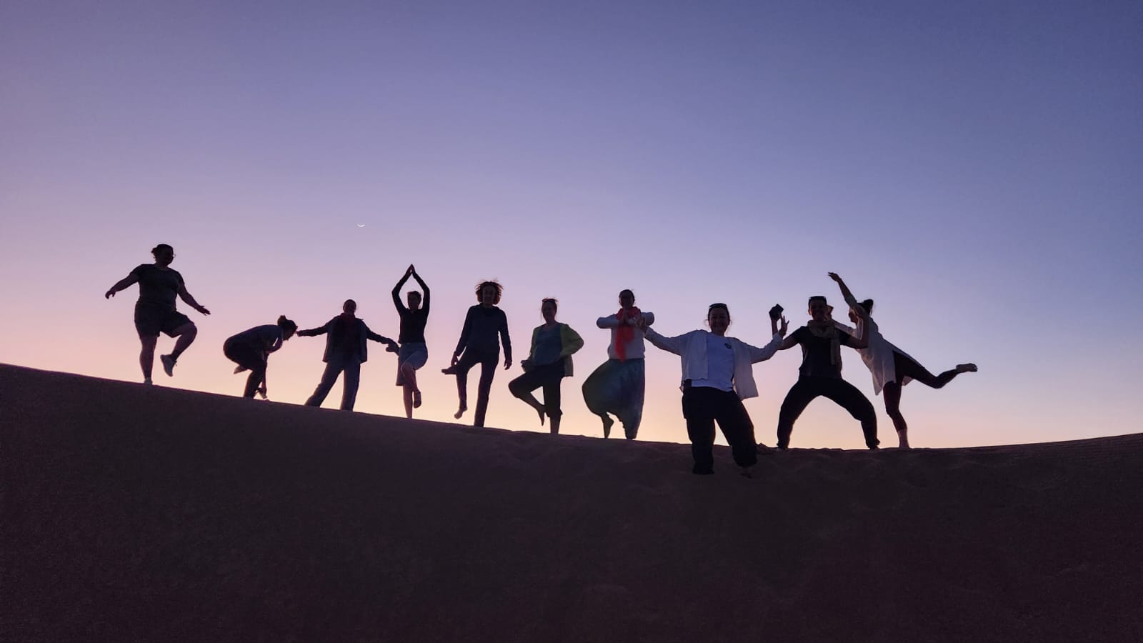 groupe de yoga et trek